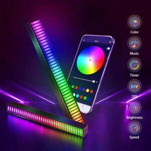 إضاءة راقصة التحكم من خلال تطبيق