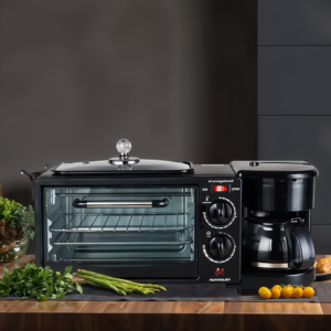 عرض نيو جولد كريست: ميكرويف + قلاية + صانعة قهوة + عصارة